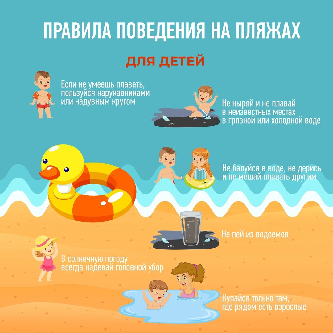 Безопасность на воде в летний период.